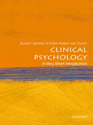 cover image of Clinical Psychology